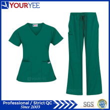 Billig Kundenspezifische Mode Krankenhaus Medizinische Uniformen Krankenpflege Scrubs (YHS113)